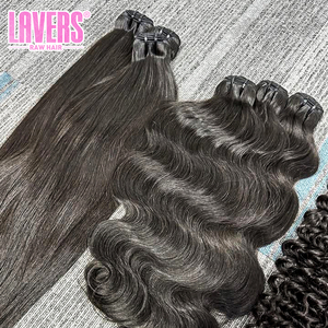 LAVERS-Extensiones de cabello humano virgen brasileño, mechones de cabello humano de alta calidad, 15A - Product Image 6