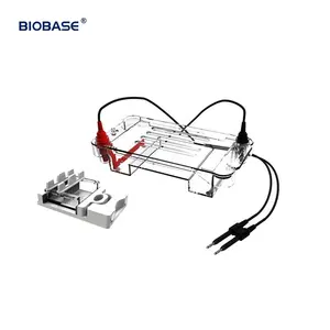 BIOBASE סין מיכל אלקטרופורזה אופקי 300 מ""ל מעבדה בית חולים מיכל אלקטרופורזה אנכי למעבדה