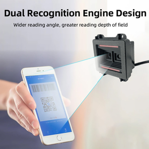 Lonvill được xây dựng trong ống kính kép đường dài nhúng mã QR mã quét mã vạch mô-đun - Product Image 4