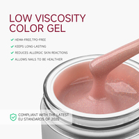 Gel UV Constructeur Sans HEMA en Gros OEM ODM 50g – Fournisseur Professionnel de Gel Dur pour Extension d'Ongles Sans HEMA
