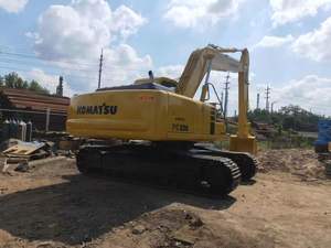 เครื่องขุด Pc220-6 Komatsu ประสิทธิภาพสูงพร้อมปั๊มเครื่องยนต์ระดับพรีเมี่ยมและกระปุกเกียร์ผลิตในประเทศญี่ปุ่น - Product Image 2