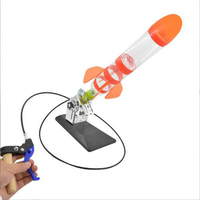 Kit d'expérimentation scientifique d'assemblage de bricolage jouet à tige fusée à eau jouets de plein air pour les écoliers