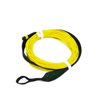 Cordon de brassage fibre optique 5G pré-terminé avec œillets de tirage, longueur personnalisable, prise en charge multimode, connecteurs SC/FC/LC/ST, PVC/LSZH/Plenum