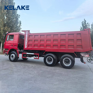 รถบรรทุก Shacman F3000 6x4 แบบดัมพ์ 420 แรงม้า รถบรรทุกไฮดรอลิกสำหรับงานหนัก มาตรฐานยูโร 2 และยูโร 5 พวงมาลัยซ้ายและขวา มีจำหน่ายสำหรับงานก่อสร้าง - Product Image 1