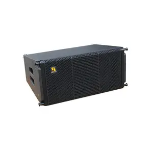 LA210P Two Way 2x10 Inch Speaker LA18P Sanway 18 Inch Subwoofer Self Powered Line Array System