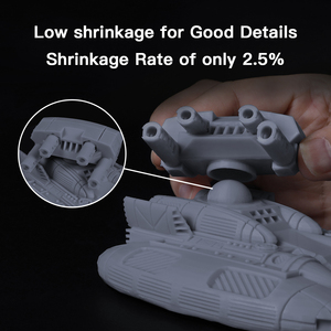 <span class=keywords><strong>Resina</strong></span> Fotopolimerica Lavabile ad Alta Resistenza NOVA3D per Stampanti 3D LCD/DLP <span class=keywords><strong>Grigio</strong></span> Cavaliere 1kg/Bottiglia - Product Image 5