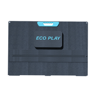 ECOPLAY 400W Panel Solar portátil plegable Fuente de alimentación de recarga fotovoltaica para configuración de la serie de estaciones de carga