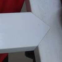 Machine de découpe pneumatique à double lame pour profilés de portes et fenêtres en PVC