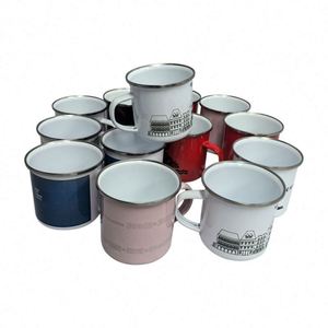 الأكثر مبيعًا أكواب المينا المعاصرة المخصصة للمشروبات الساخنة مع هدايا الأعمال للمشروبات الساخنة - Product Image 3