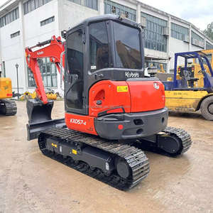 Japanse originele 5 tons gebruikte minigraafmachine KUBOTA KX057 KX057-4 graafmachine met EPA CE certificering, Kubota graafmachine met nul draaicirkel. - Product Image 2