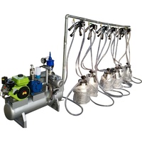 Machinerie agricole petite machine à traire portable pour vaches petite machine à traire pour chèvres à batterie