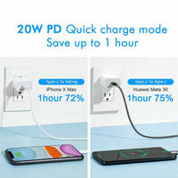 Câble de charge rapide USB Type C tressé en nylon pour téléphone portable, ordinateur, voiture, compatible