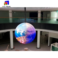 Bola de Video Led a Todo Color RGB, Pantalla Led Esférica Personalizada