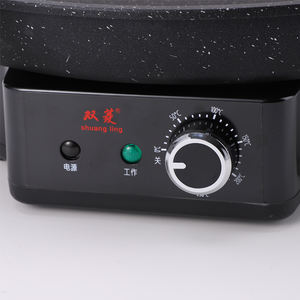 Plancha Eléctrica Antiadherente de 55 cm, 3200 W, con Control de Temperatura Ajustable, para Crepas, Panqueques, Filetes y Pizza - Product Image 4