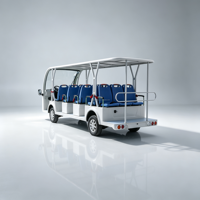 Bus de tourisme électrique de luxe 14 places, haute qualité, prix bas, pour hôtels, complexes hôteliers, parcs personnalisés et visites touristiques