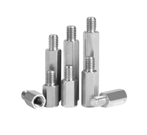LeGood Hex Standoff <b>Screws</b> Stainless Steel Metric Standard Thread M6X20+12mm Plain Finish - Product Image 3