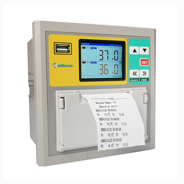 MPR4200SP Industrial RS485 MODBUS/USB Digital Humidity Temperature Data Logger TFT LCD Display Built-in Buzzer Printer-OEM/ODM