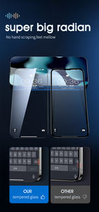 IPhone के लिए स्क्रीन रक्षक, सैमसंग के लिए टेम्पर्ड ग्लास फिल्म फिल्म गार्ड - Product Image 3