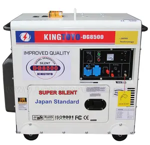 לבנון מכירה לוהטת 7.5 kva 8.5 kva 7.5 kw 8.5 kw 7500 8500 w מושלם ביצועים יעילות גבוהה שקט דיזל גנרטור עם ATS