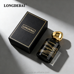 <span class=keywords><strong>Botella</strong></span> <span class=keywords><strong>de</strong></span> Perfume Redonda <span class=keywords><strong>de</strong></span> Vidrio Negro <span class=keywords><strong>de</strong></span> Lujo Personalizada, Vacía, <span class=keywords><strong>de</strong></span> 30ml, 50ml, 100ml, con Caja <span class=keywords><strong>de</strong></span> Empaque y Tapas Doradas - Product Image 2