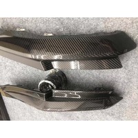 Aileron de pare-chocs arrière en fibre de carbone véritable de haute qualité pour G80 M3 2021+ avec protection d'angle, garantie de 2 ans, installation facile