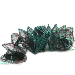 Fabricant vente longue cage de pêche Dragon bubu PE/nylon filet de pêche pliable appât piège crabe pot crevettes écrevisses homards - Product Image 4