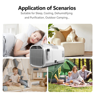 Gran oferta de <span class=keywords><strong>aire</strong></span> <span class=keywords><strong>acondicionado</strong></span> portátil de 5200 BTU de alta calidad para coches, hogares, hoteles, acampar al <span class=keywords><strong>aire</strong></span> libre en tiendas de campaña - Product Image 6