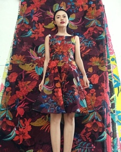 Top Premium Fabric for Dresses Soft Cotton Textile- Luxury Plain Filing Material for Wholesale Price - Product Image 3
