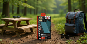 Power Bank Wisdomup 18W con Batteria Li-Polimero, Ingresso e Uscita Type-C, Presa Universale COB-14 - Product Image 2