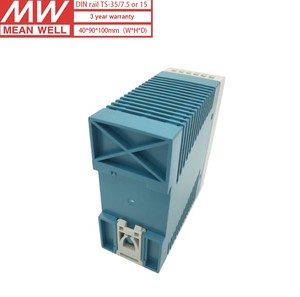 40 Wát có nghĩa là cũng MDR-40-24 Din Rail núi cung cấp điện duy nhất 24V 1.7A DC đầu ra cho ngành công nghiệp 85-264vac đầu vào tự động hóa thông minh - Product Image 5