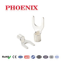 Cosses de câble en cuivre-aluminium de type U Phoenix, bornes à sertir pour câblage électrique