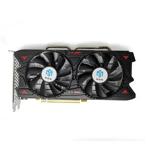 Tarjeta gráfica PCI-E usada Radeon Pulse RX 580 8GB GDDR5 Dual 2. 2 DP OC con placa trasera (UEFI).