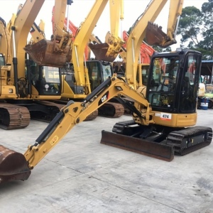 Good condition Used CAT 304E Mini Excavator 4 Ton Crawler Digger Compact Hydraulic Excavation <b>Machine</b> for <b>Construction</b> - Product Image 2
