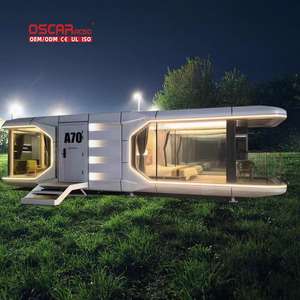 <span class=keywords><strong>Casa</strong></span> Capsula Spaziale di Lusso, Prefabbricata, con 2 Camere da Letto, per <span class=keywords><strong>Campeggio</strong></span>, Viaggi e Vacanze - Product Image 1