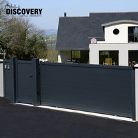 Nouvelle Porte de Jardin Personnalisée en Aluminium Durable pour Villa, Allée et Extérieur, Style Industriel