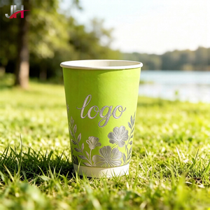 Bicchieri di Carta Personalizzati con Logo Stampato 290ml-650ml, Tazze a Doppia Parete Usa e Getta per Bevande Calde - Product Image 3