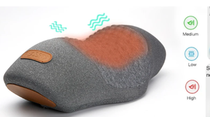 Nueva almohada de masaje suave, masajeadores inteligentes portátiles para cuello y hombros, alivio del dolor, vibración eléctrica y masajeador de cuello de calor - Product Image 2