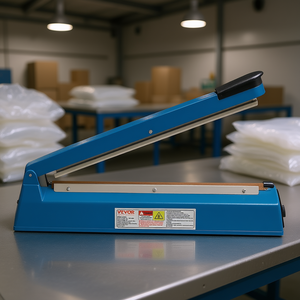 Selladora manual de impulso Vevor de 16 pulgadas para sellar bolsas de plástico, Mylar, PE y PP, máquina portátil para sellar bolsas de polietileno - Product Image 2