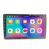 نظام ملاحة GPS للسيارة مع ذاكرة وصول عشوائي 4+64 جيجابايت، راديو أندرويد مع ميزة Mirror Link، ضمان لمدة 12 شهرًا، معالج Rockchip RK3326
