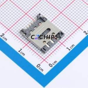 BX-SMN-1.4HJ <b>SIM</b> <b>Card</b> Connector SMD Connector Flip Cover Type Nano <b>SIM</b> <b>Card</b> <b>Card</b> <b>Holder</b> 1.4mm - Product Image 1