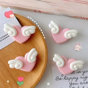 Phim Hoạt Hình Hình Trái Tim Cánh Giấy <span class=keywords><strong>Clip</strong></span> Văn Phòng Phẩm Kawaii <span class=keywords><strong>Clip</strong></span> Văn Phòng Nhựa <span class=keywords><strong>Clip</strong></span> - Product Image 4
