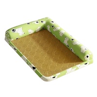 Nouvelle Arrivée - Prévente - Tapis Rafraîchissant Rectangulaire Respirant à Carreaux Lavé pour Animaux de Compagnie (Chiens/Chats) - Utilisation Intérieure - Sommeil - Fournisseur Direct Usine