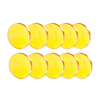 Lentille laser en verre optique 1064 nm de marque PFT, 27,9x4,1 mm, pour machines de découpe et de soudage laser CNC – Nouveauté très compétitive