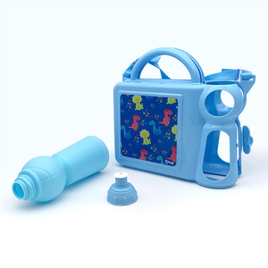 Stampa personalizzata piccolo Kit per il pranzo fortunato graziosa bottiglia d'acqua e pacchetto pranzo per bambini - Product Image 1