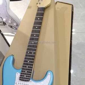 Guitarra eléctrica personalizada de fábrica GALYD con mástil de arce y cuerpo de abeto, equipada con pastillas Alnico OEM ODM - Product Image 2