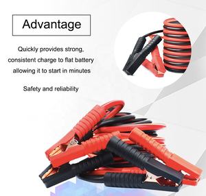 Strumenti Di auto Di Emergenza Heavy Duty Jumper Batteria Cavo Del Ripetitore Salto di Avviamento Cavo 2 Calibro <span class=keywords><strong>20</strong></span> Auto Del Piede Del Motore OEM Ordini nude o CCA - Product Image 6