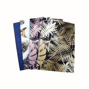 Cahiers économiques et élégants à reliure à cheval, 24 feuilles, 80 g/m², avec logos imprimés pour journal intime personnel - Product Image 3