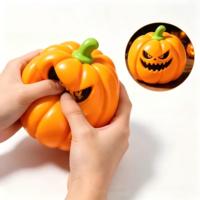 Juguete Antiestrés de Halloween, Calabaza Fantasma Adorable, de Rebote Lento, Regalo para Fiestas