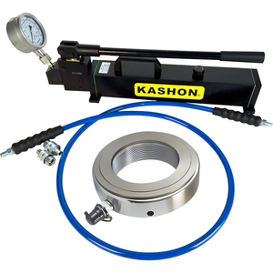 Kit de herramientas hidráulicas HMV-17E, equivalente a KSF, con bomba manual para montaje y desmontaje de cojinetes de manguito cónico - Product Image 1