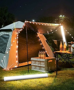 Tốt nhất năng lượng mặt trời đèn lồng với USB có thể sạc lại cho Patio năng lượng mặt trời ánh sáng khẩn cấp ngoài trời <span class=keywords><strong>LED</strong></span> USB gian hàng ánh sáng - Product Image 6